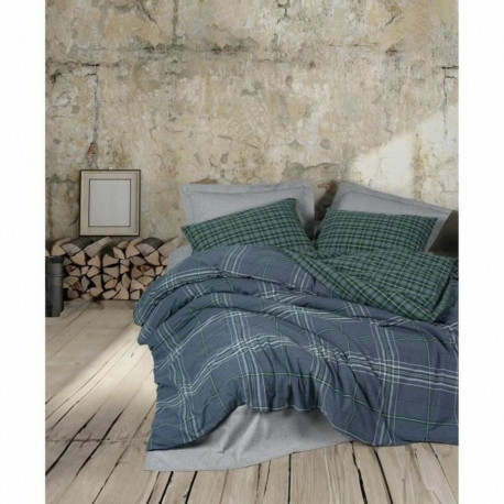 Duvet cover set Blue 220 x 240 cm
