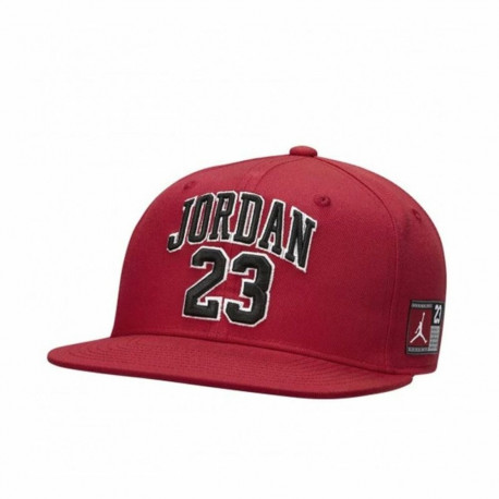 Laste nokamüts Jordan Jan Jersey Flatbrim Punane