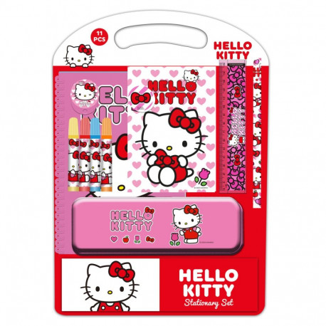 Pliiatsisüsi Hoidja Hello Kitty Iconic Valge Punane