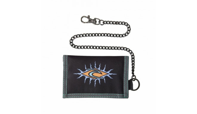 Men's Wallet Rip Curl Chain Wallet Black