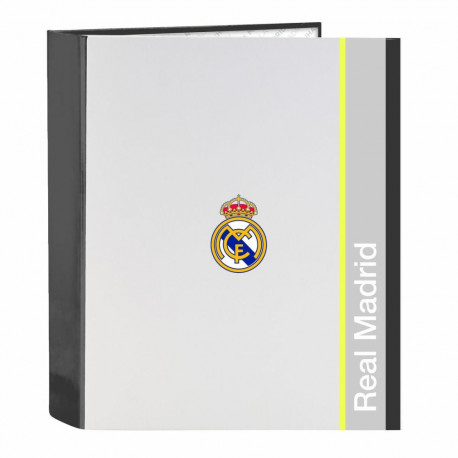 Ring binder Real Madrid C.F. White A4 27 x 33 x 6 cm
