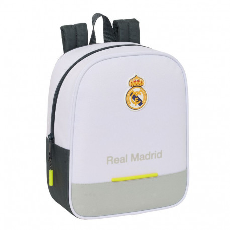 School Bag Real Madrid C.F. White 22 x 27 x 10 cm