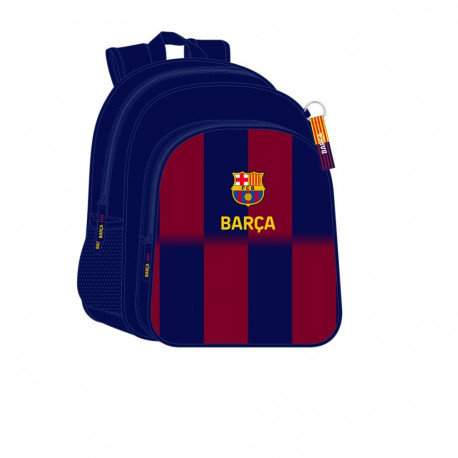 Kooliseljakott F.C. Barcelona Sinine Kastanpruun 32 x 38 x 12 cm