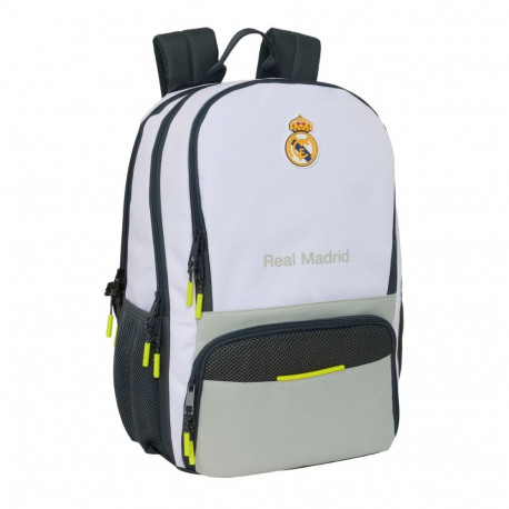 Kooliseljakott Real Madrid C.F. Valge 30 x 42 x 17 cm