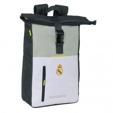 School Bag Real Madrid C.F. White 28 x 42 x 13 cm