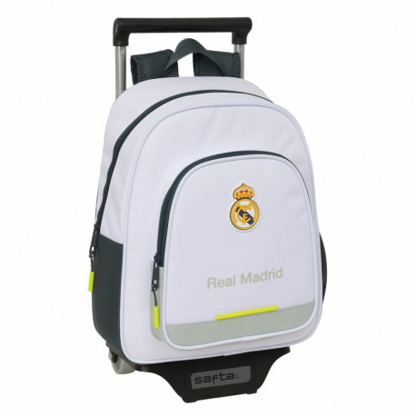 School Bag Real Madrid C.F. White 28 x 34 x 10 cm