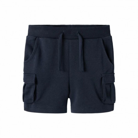 Shorts Name It Nmmoli Noos Blue Children's Unisex - 3 Years