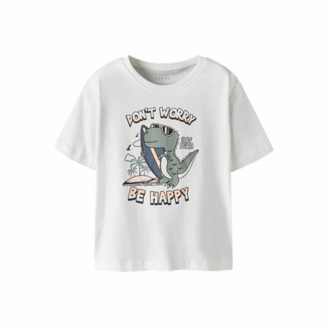 Child's Short Sleeve T-Shirt Name It Nmmvagno Loose - 7-8 Years