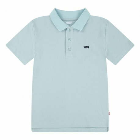 Children’s Short Sleeve Polo Shirt Levi's Lvb Back Neck Tape Blue - 12 Years