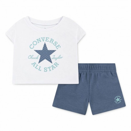 Set of clothes Converse Cnvg Boxy Tee Blue - 18 Months