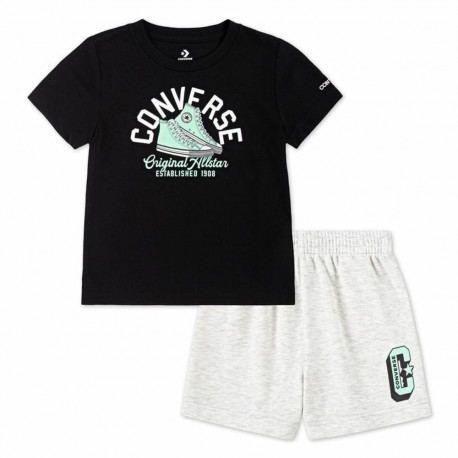 Children's Sports Outfit Converse Cnvb Retro Remix Black - 5-6 Years