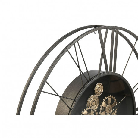 Seinakell Home ESPRIT Tumepruun Metall 80 x 8 x 80 cm