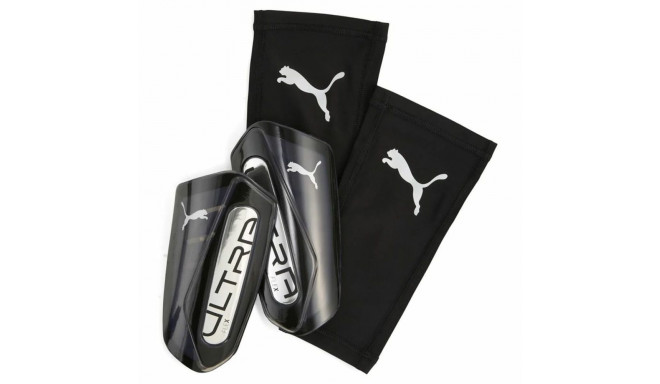 Football Shinguards Puma Ultra Flex Sleeve Black - L