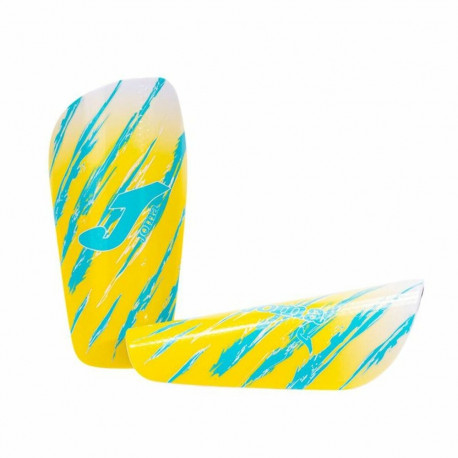 Football Shinguards Joma Sport Spider Yellow - L