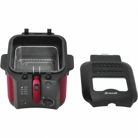 Deep-fat Fryer Brandt FRI25R Black Red 1 kg 2,5 L