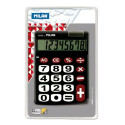 Calculator Milan Dual Black 14,5 x 10,6 x 2,1 cm (10 Units)