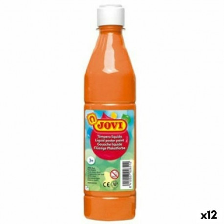 Tempera Jovi Oranž 500 ml (12 Ühikut)