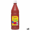 Tempera Jovi Brown 1 L (6 Units)