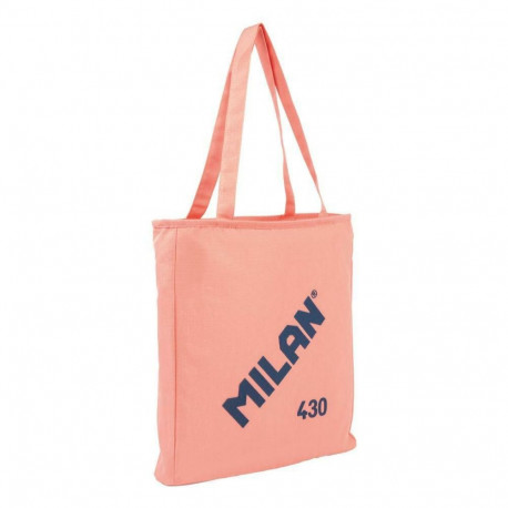 Fabric bag Milan Pink 38 x 36 x 6,5 cm