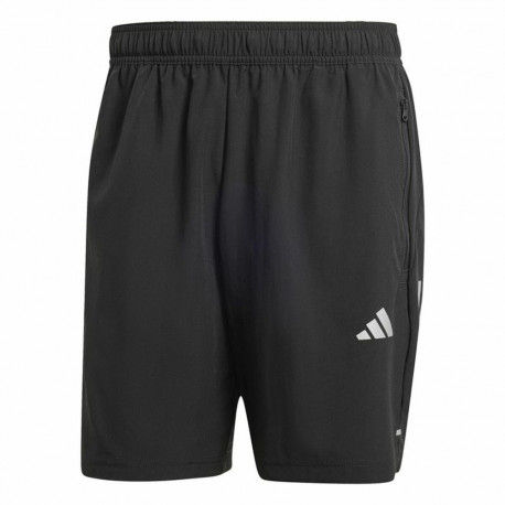 Meeste Lühikesed Spordipüksid Adidas Gym+ 3 Bandas Woven Must