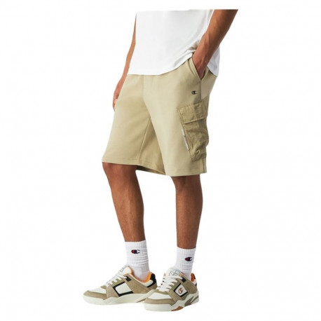 Meeste Lühikesed Püksid Champion 220832-MS093 Beež (L)