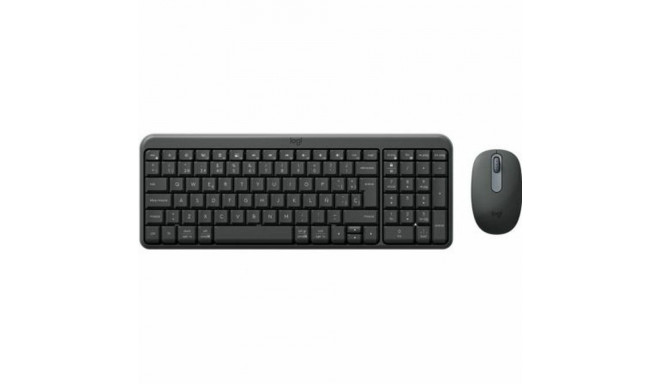 Keyboard and Mouse Logitech 920-013543 Black