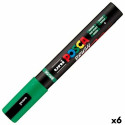 Marker BRUSH POSCA PC-5BR Green (6 Units) Marker BRUSH POSCA PC-5BR Green (6 Units)