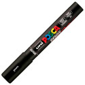 Marker BRUSH POSCA PC-5BR Must (6 Ühikut)