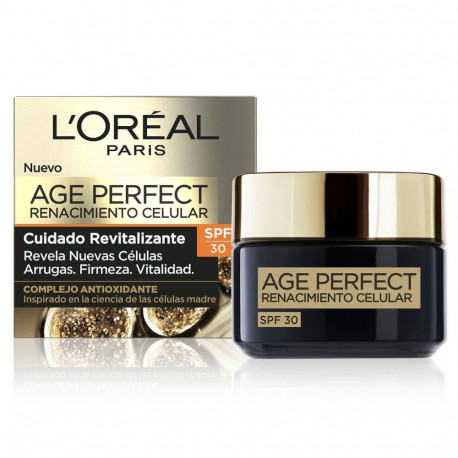 Facial Cream L'Oreal Make Up Age Perfect Cell Renewal Spf 30 50 ml
