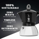 Itaalia Kohvikann Bialetti 0006936/NP Must Metall Alumiinium