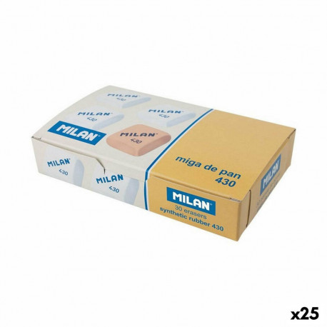 Kustutuskummide komplekt Milan GOMA 430 MIGA DE PAN 30 Tükid, osad (25 Ühikut)