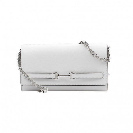 Shoulder Bag Michael Kors Carson White 22 x 12 x 4 cm