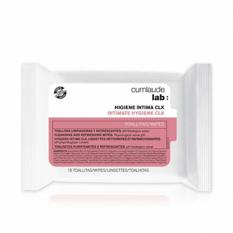 Intimate Wet Wipes Cumlaude Lab CLX 15 Units