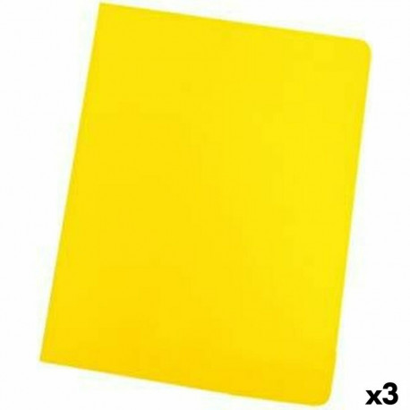 Alamkataloogide komplekt Elba Kollane A4 50 Tükid, osad (3 Ühikut)