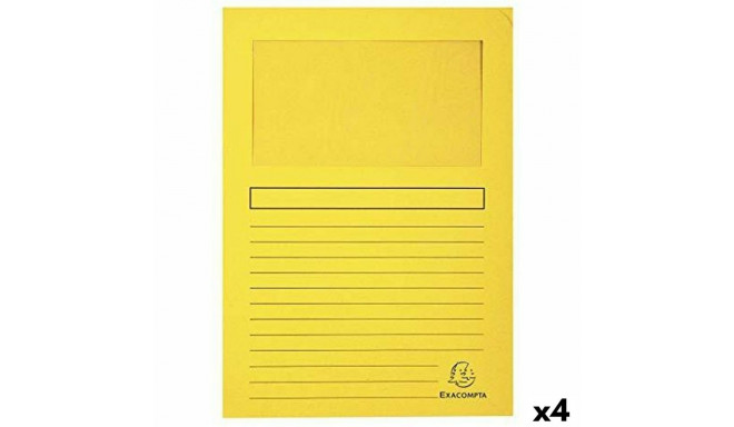 Alamkataloogide komplekt Exacompta A4 100 Tükid, osad (4 Ühikut)