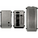 ATX Semi-tower Korpus Zalman M2 MINI-SILVER Must Hõbedane