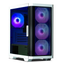 ATX Semi-tower Korpus Zalman M4 WHITE Valge Must