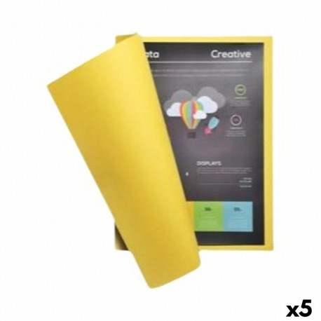 Alamkataloogide komplekt Exacompta ROCK Kollane A4 100 Tükid, osad (5 Ühikut)