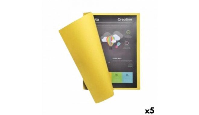 Set of Subfolders Exacompta ROCK Yellow A4 100 Pieces (5 Units)