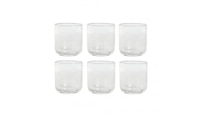Set of glasses Home ESPRIT Transparent Crystal 320 ml (6 Units)
