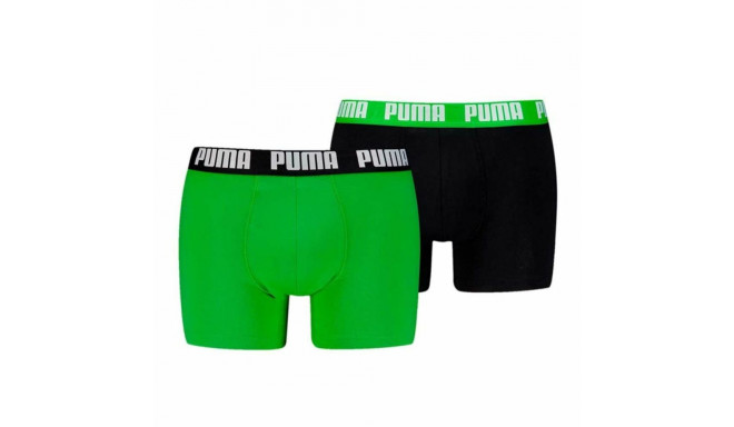 Men's Boxer Shorts Puma Everyday Basic 2P Black 2 Units