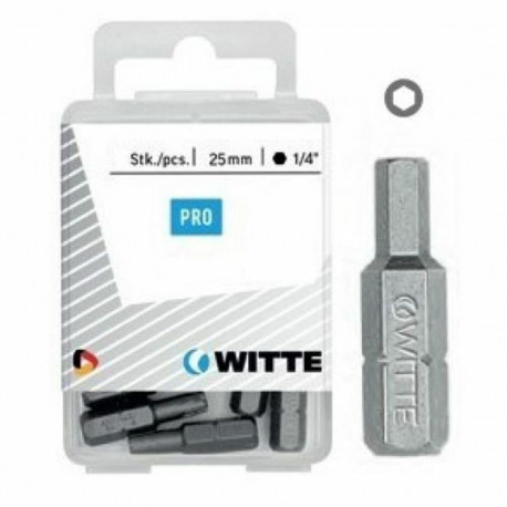 Otsakukomplekt WITTE Hex Kuusnurkne 10 Ühikut