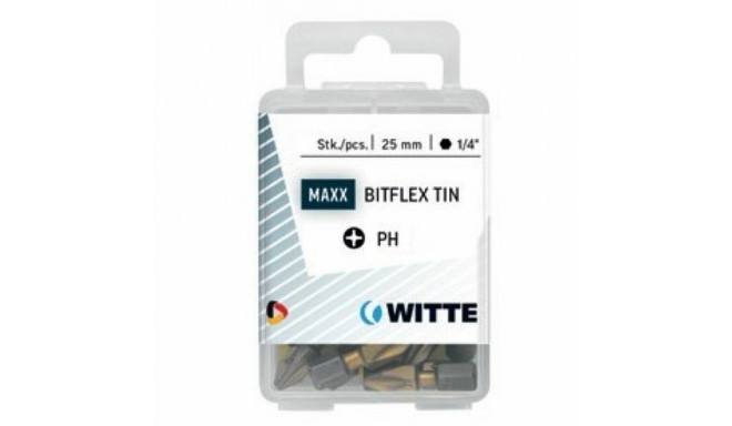 Bit set WITTE PH 1 BITFLEX TIN PH1 5 Units
