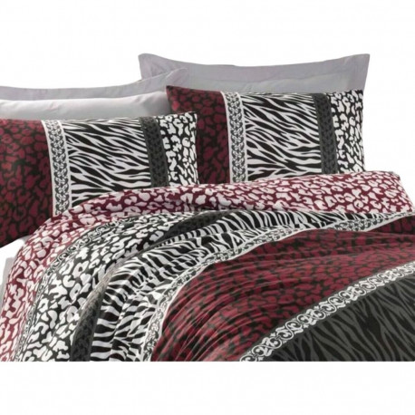 Tekikoti komplekt Punane Voodi 200 cm 3 Tükid, osad