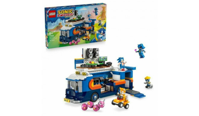 Konstruktsioon komplekt Lego 77006 Team Sonic Command Truck 747 Tükid, osad