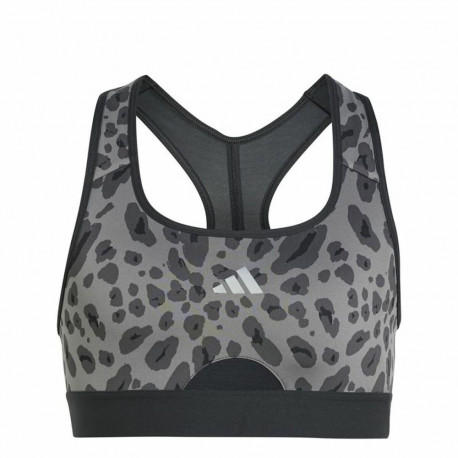 Sports Bra Adidas Powerreact Grey 13-14 Years