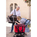 Shopping cart Carlett CUBE P RUBY Red