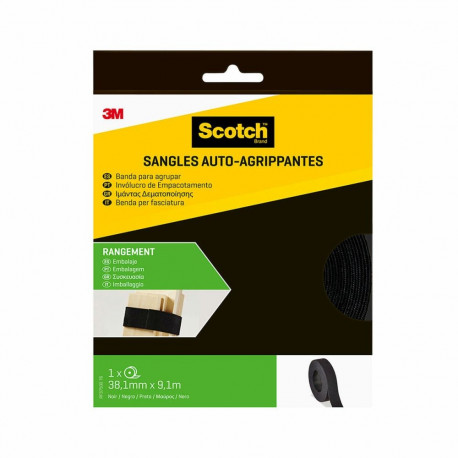 Cable holder Scotch Black 38,1 MM X 9,1 M