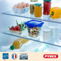 Kahekordne reguleerimissüsteem Pyrex Läbipaistev 3 Tükid, osad