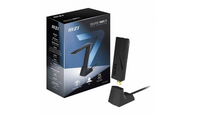 Network Adaptor MSI GUBE65 Black